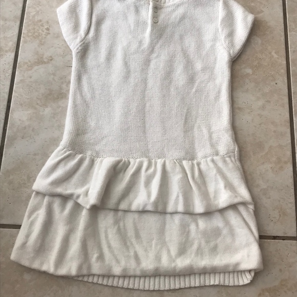 White nautical warm dress - Picture 1 of 3